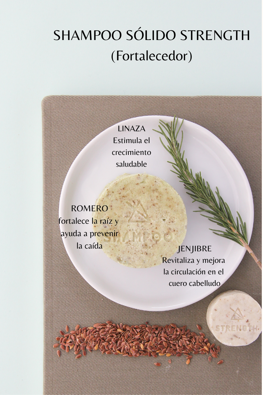 SHAMPOO SÓLIDO STRENGTH (Fortalecedor)