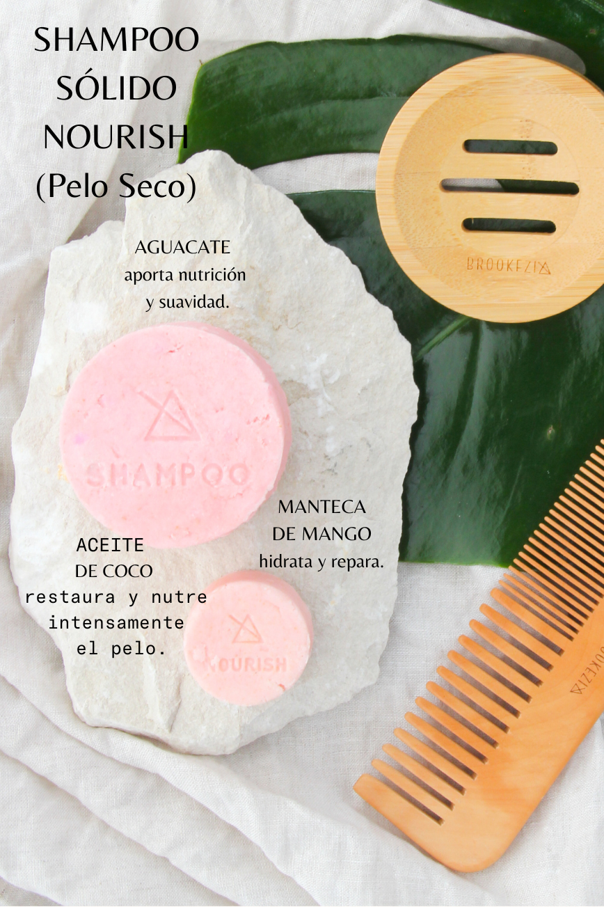 SHAMPOO SÓLIDO NOURISH (Pelo Seco)